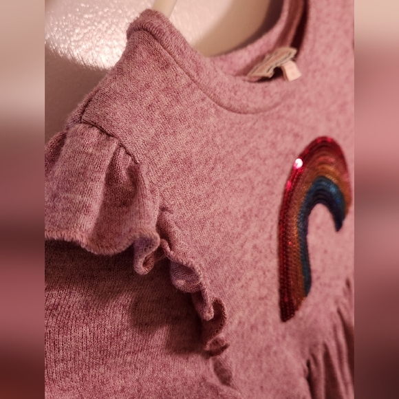 Social Academy Pink Rainbow Kids Dress - Picture 3 of 8